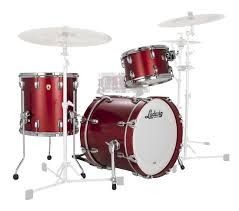 Ludwig Jazzette 4-Piece drum kit with hardware and snare drum rental