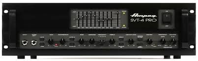 Ampeg SVT-4 PRO 1,200-Watt tube preamp bass head rental