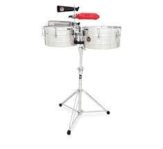 LP Tito Puente model 13 inch and 14 inch timbales rental
