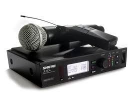 Shure ULX-D system with handheld or belt pack transmitter rental