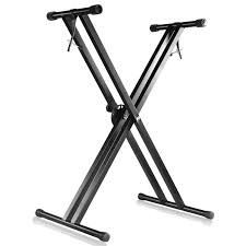 X-style double braced keyboard stand