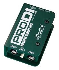 Radial ProDI Passive single channel DI box rental