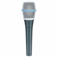 Shure Beta 87A handheld condenser microphone