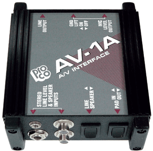 ProCo AV-1 1-channel AV interface rental